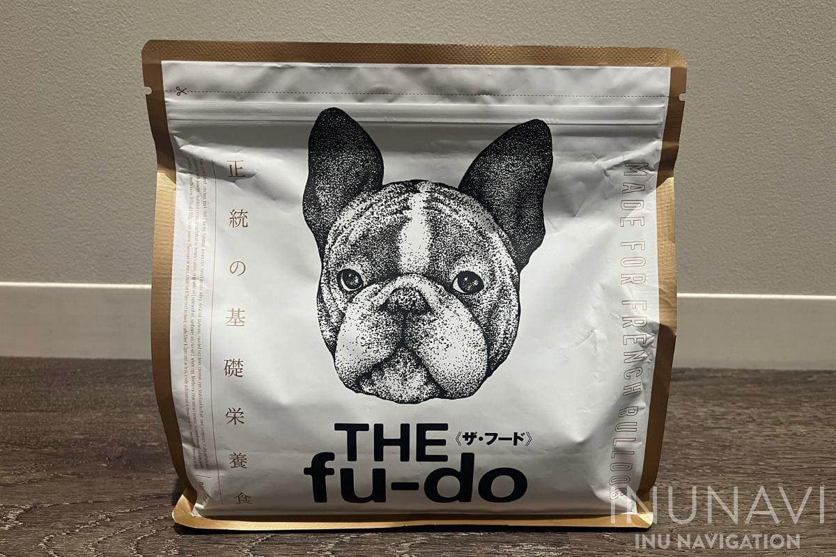 フレンチブルドック専用フード　THE fu-do正統の基礎栄養食　パッケージ正面